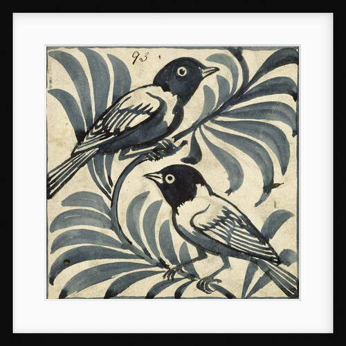 Bluebirds by William De Morgan