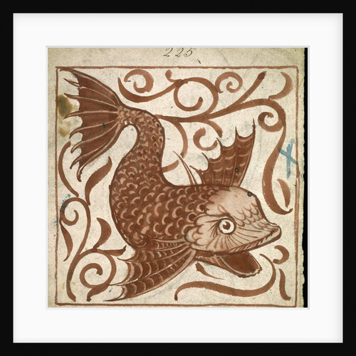 Sea Monster by William De Morgan