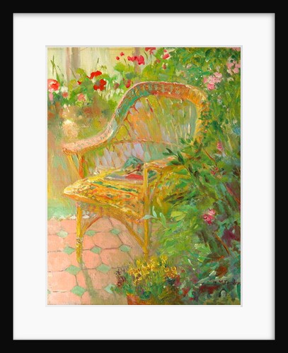 Wicker Chair, 2000 by William Ireland