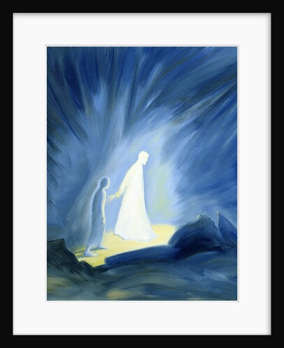 Even in the darkness of our sufferings Jesus comforts and guides us, 1994 by Elizabeth Wang