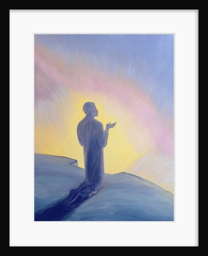 In his life on earth Jesus prayed to His Father with praise and thanks, 2001 by Elizabeth Wang