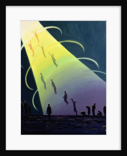 The souls of Purgatory are drawn into God's bliss as soon as they can bear the brightness of His glory, 2001 by Elizabeth Wang