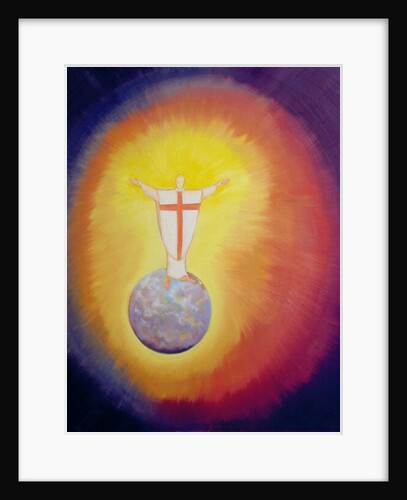 Jesus Christ is our High Priest who intercedes for us to the Father at every Mass, 2000 by Elizabeth Wang