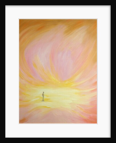 The soul purified through grace by prayer, penance and acts of charity is like a bright, beautiful chamber, 2001 by Elizabeth Wang