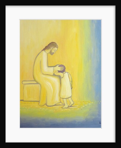 When we repent of our sins Jesus Christ looks on us with tenderness just as when a mother embraces her child, 2001 by Elizabeth Wang