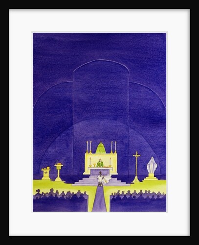 Our churches are holy places consecrated for prayer and worship, 2006 by Elizabeth Wang