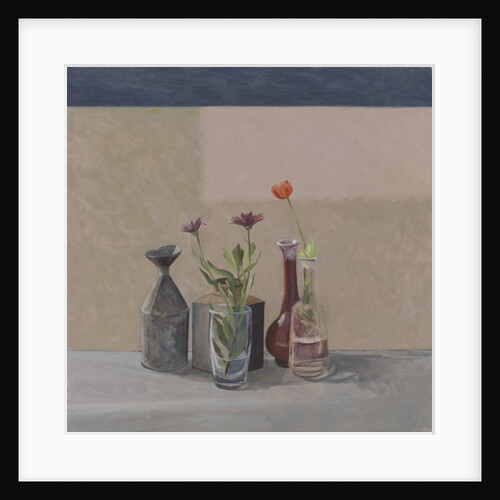 Orange Poppy - Bottles Cans, 2008 by William Packer