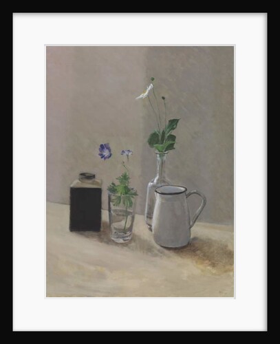 White & Blue, 2014 by William Packer