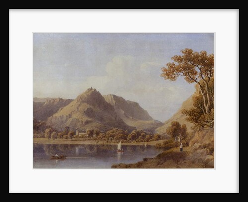 Grasmere Lake, 1830 by George Fennel Robson
