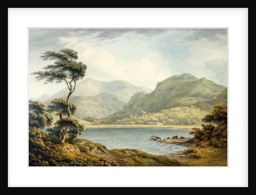 The Upper end of Coniston Lake, Lancashire, 1801 by John Warwick Smith