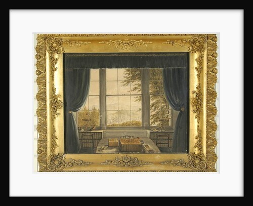 South Window of the Study of Greta Hall, 1841 by Caroline Bowles