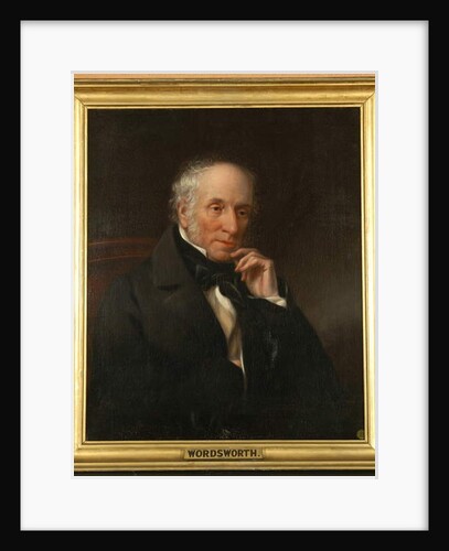 Portrait of William Wordsworth, 1844 by Samuel Crosthwaite