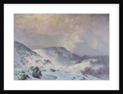 Winter at Malvern, Worcestershire by Harry William Adams