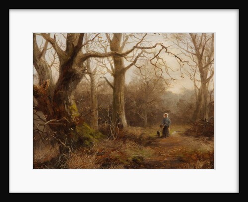 Woodland Scene, 1892 by Harry William Adams