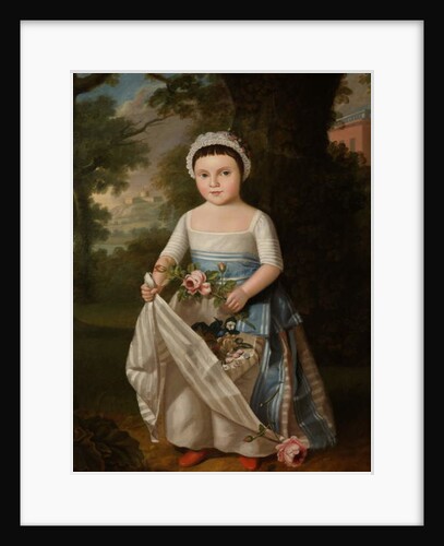 Girl with Roses by Thomas (attr. to) Gainsborough