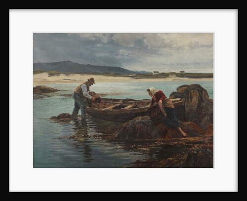 The Dulse Gatherers, 1904 by William Henry Bartlett