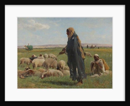 Arab Shepherds, 1892 by David Bates