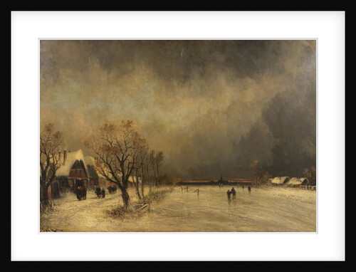 In the Grip of Winter, c.1900 by Joachim Hierschl-Minerbi