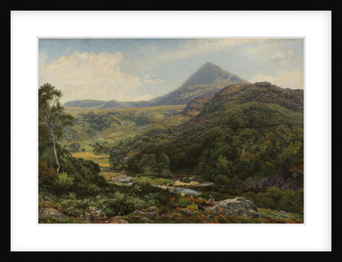 Quiet Valley among the Welsh Hills, 1860 by Benjamin Williams Leader