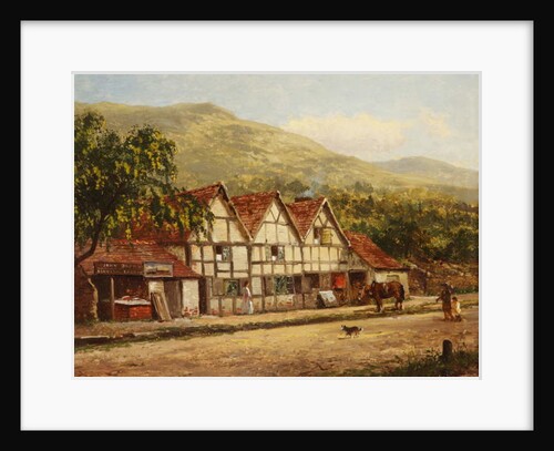 The Old Blacksmith's Shop, Great Malvern, 1871 by Benjamin Williams Leader