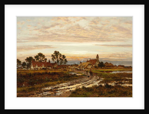 Worcestershire Morning Clearing after Rain, 1897 by Benjamin Williams Leader