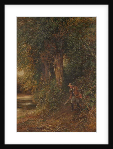 Banks of the Teme, Worcestershire by Henry Harris Lines