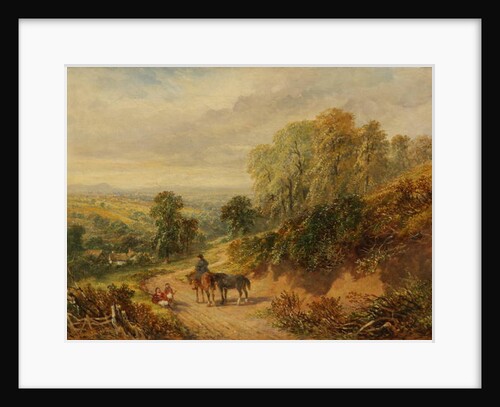 On the Heath at Old Storridge, Worcestershire by Henry Harris Lines