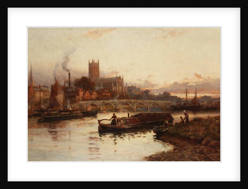View of Worcester, 1890 by Walker Stuart Lloyd