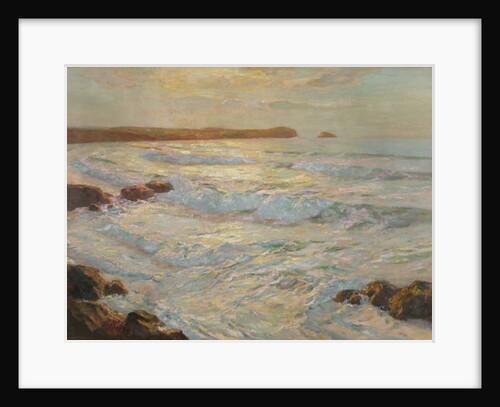 Summer Sea, Newquay, Cornwall, c.1920 by Albert Julius Olsson