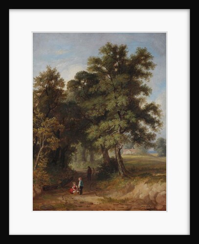 Bilford Lane, Worcester, 1848 by Unknown Artist