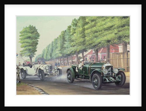 Duel at Pontlieu, Le Mans, 1930 by Richard Wheatland
