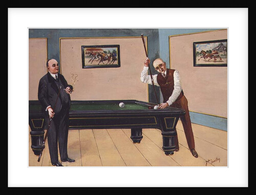 The Billards Match by John McLure Hamilton
