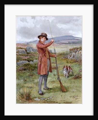 Loading the Gun, 1903 by George Goodwin Kilburne