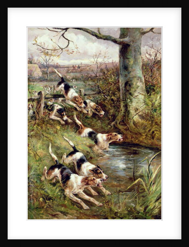 Full Cry, 1891 by Arthur Alfred Davis