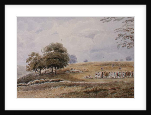 Landscape with Women Archers by English School