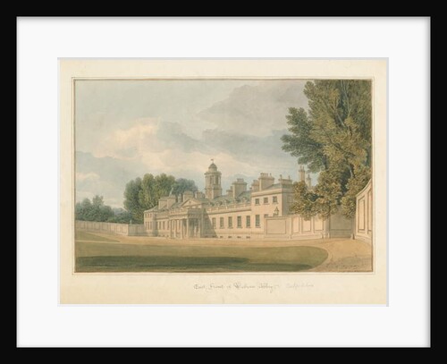 Bedfordshire - Woburn Abbey, 1824 by John Chessell Buckler