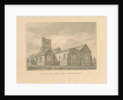 Buckinghamshire - Chenies Church by John Buckler