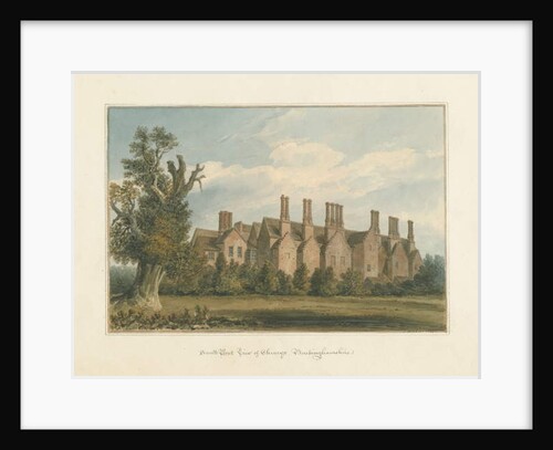 Buckinghamshire - Chenies Hall, 1815 by John Buckler