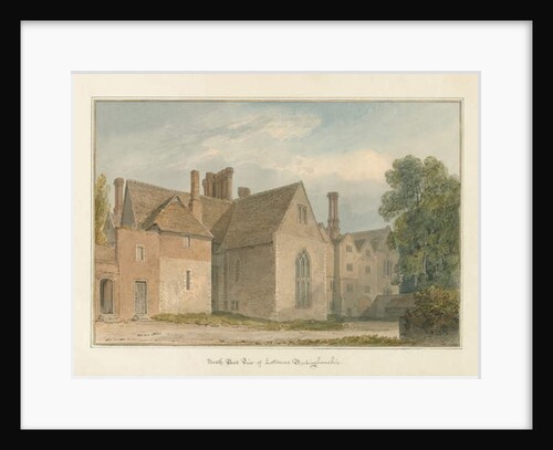 Buckinghamshire - Latimers Hall, 1824 by John Chessell Buckler