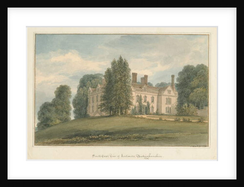 Buckinghamshire - Latimers Hall, 1824 by John Buckler