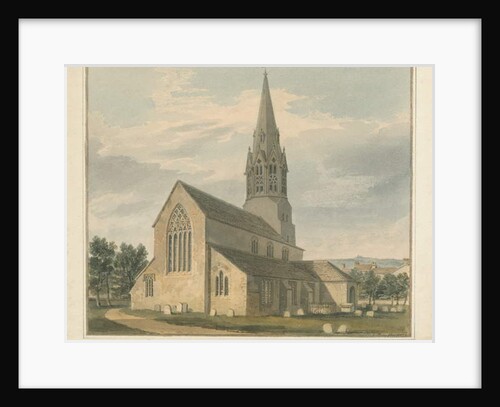 Cornwall - Lostwithiel Church, 1821 by John Buckler