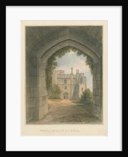 Gloucestershire - Berkeley Castle, 1823 by John Buckler