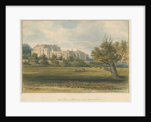 Gloucestershire - Berkeley Castle, 1822 by John Buckler