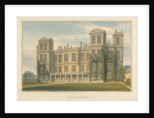 Derbyshire - Hardwick Hall [New], 1813 by John Buckler
