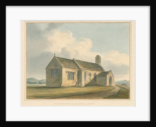 Dorset - Chorne Church, 1802 by John Buckler