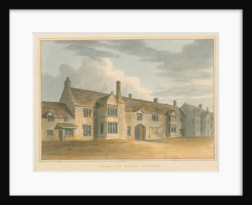 Dorset - Sherborne - The Abbot's Inn, 1802 by John Buckler