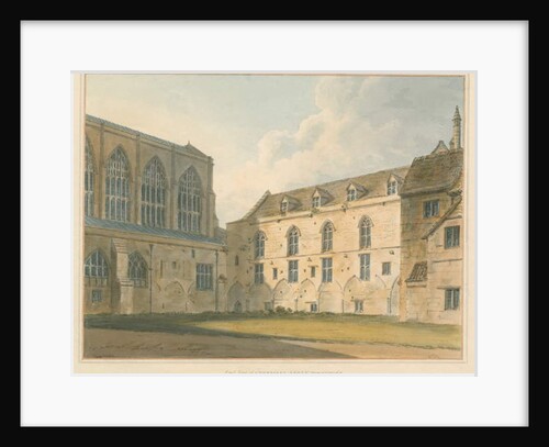Dorset - Sherborne Abbey, 1802 by John Buckler