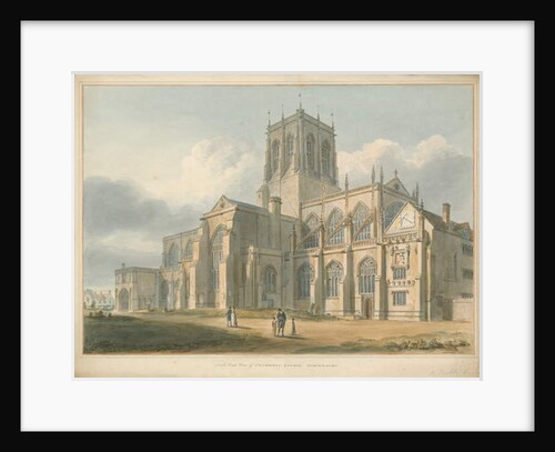 Dorset - Sherborne Church, 1802 by John Buckler