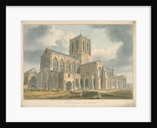 Dorset - Sherborne Church, 1802 by John Buckler