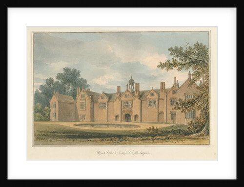 Essex - Gosfield Hall, 1824 by John Buckler